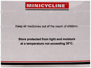 Minicycline Capsule 10